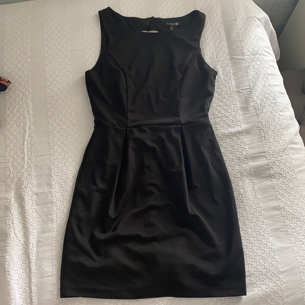 Black cocktail dress